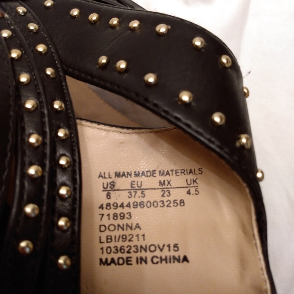 Bongo Studded Moto Heels Donna 6 - Picture 5 of 9